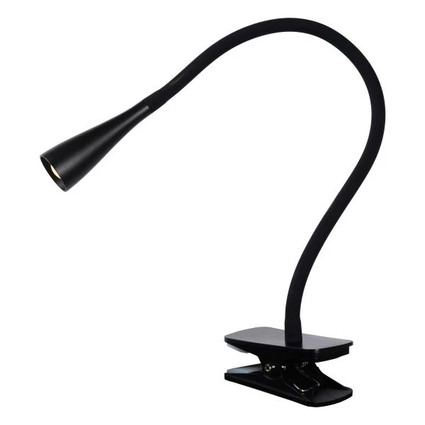 Lucide ZOZY - Clamp lamp - LED Dim. - 1x4W 3000K - 3 StepDim - Black - detail 1